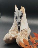Bird Skull enamel pin
